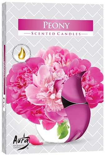 PEONY Kerze, ideal für Erwachsene, Unisex