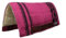 Schabracke Western PRO-Pad Classic, weich und strapazierfähig, unverzichtbar, um das Pferd vor Trauma und übermäßigen Stößen zu schützen, schlicht und elegant (Fuchsia)