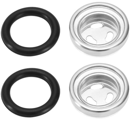 ECSiNG 2PCS Motorrad Bremsschauglas Bremspumpenvisier Len 12mm Zylinderbehälter Sichtspiegel Bremspumpe Transparenter Ölspiegel für Motorrad Dirt Bike