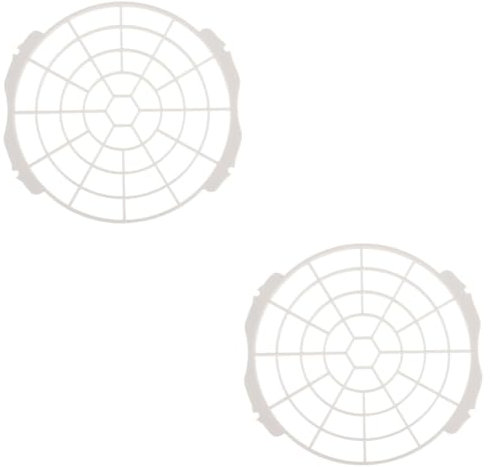 Artibetter 2pcs Portable Air Conditioner Duct Mesh Filter Dust Screen Ac Exhaust Adapter Replacement Parts