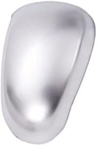SIMICASE Auto Interiores para Buick para Encore 2014-2020 Pegatina Decorativa Fibra Carbono Auto Gadget 1 Uds Cubierta Palanca Cambios Coche Interiores Consola Decorativos(Plata)