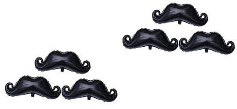 PHENOFICE 2sets Aluminum Film Balloon for Party Birthday Decoration Decorations 3pcs*2