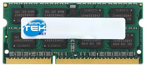 SIMPLETEK - Módulo de memoria RAM DDR3 de 4 GB y 1333 MHz SODIMM para notebook, portátil y PC (reacondicionado)