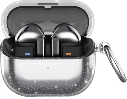 GETBSTOOP Transparent Protective Case Cover for (Samsung) Galaxy Buds 3 Pro, Soft Silicone Shockproof Case, Wireless Earphone Cover for (Samsung) Galaxy Buds 3/3 Pro