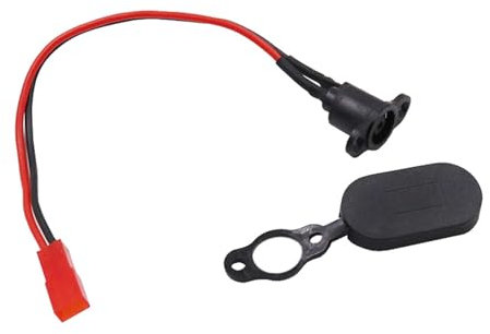 FOLODA Charging Hole With Charging Cable Electric Bike Scooter Charging Port For Electric Bike Part
