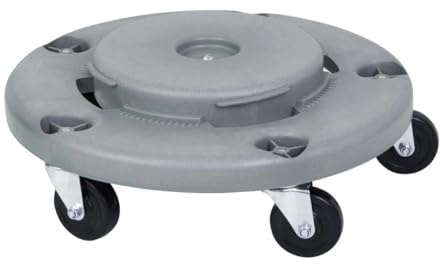 Jantex Dolly for Heavy Duty Round Bin, 160 L