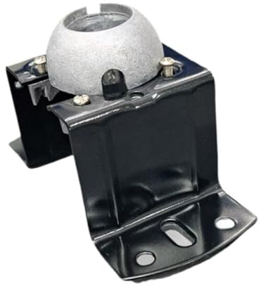 F Fityle Ceiling Fan Mounting Bracket Canopy Bracket Mount Racks Metal with Ball Accessory Sturdy Ceiling Fan Parts for Light Fixtures