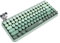 FELiCON Ajazz 308i Kabellose Retro Tastatur, Bluetooth Silent Cute Computer Tastatur mit Runder Punk Tastenkappe, Matte Textur Kompakte 84 Keys, QWERTY, Typewriter Design für PC, Laptop, Mac - Grün