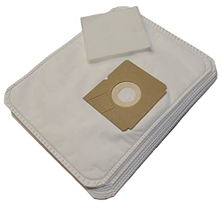 JaTop 10 Staubsaugerbeutel kompatibel mit Swirl A07 / A 07, geeignet für AEG Vampyr Exquisit 200, 217, 500 Filtertüten (613_10)