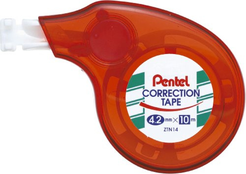 Pentel xztn14b-w Korrekturroller Band-42 mm x 10 m weiß