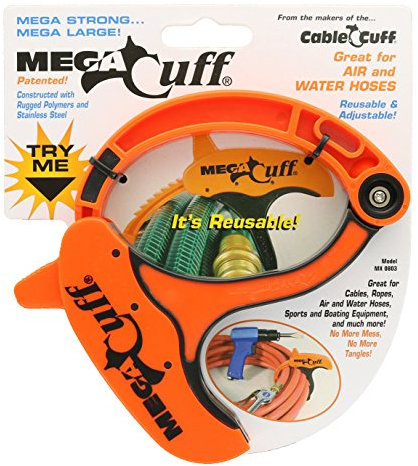 Cavo Cuff Mega Cuff - Singolo Extra Large Riutilizzabile Serrated Cable Organizer - 6 pollici