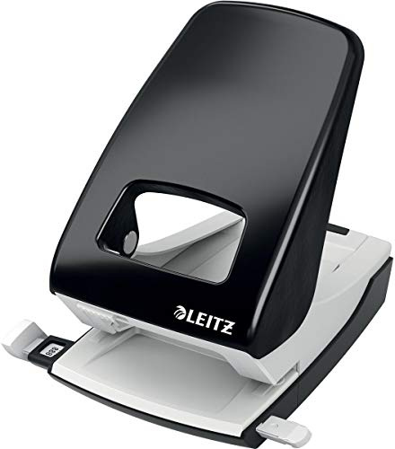 Leitz 432590 Stanzer, Schwarz/Weiß