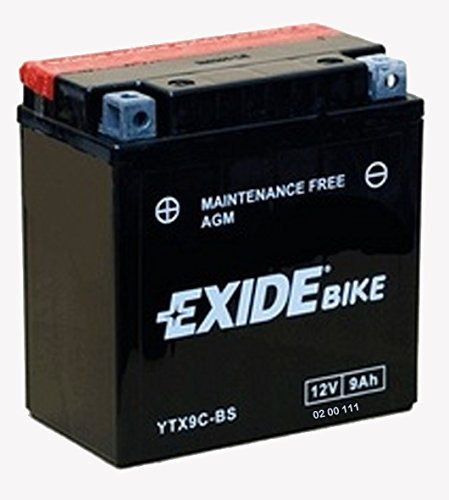 Batterie EXIDE MOTO ETX9C-BS 12 V 9 AH 120 AMPS EN