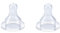 THERMOBABY Tétines Silicone Débit Variable Transparent - Lot de 2