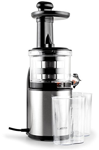 Klarstein Flow acier inoxydable Juicer Centrifugeuse électrique acier inoxydable
