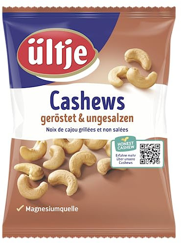 ültje Cashews, geröstet, ohne Salz, 150g