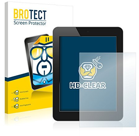 BROTECT 8.9 Schutzfolie für Smartphones und Handys mit 8,9 Zoll (22.6 cm) [195 x 114 mm, 1:2] (2 Stück) - Klare Displayschutz-Folie Made in Germany