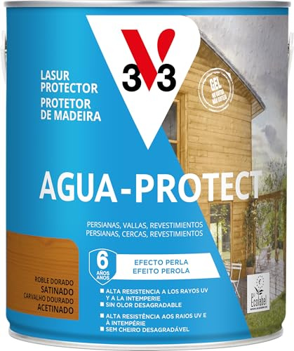V33 - Protector decorativo agua protect roble dorado 2,5l