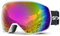 Skibrille Damen und Herren Snowboardbrille Doppel-Objektiv OTG UV400 Schutz Anti-Beschlag Winddicht Ski Schutzbrille Helmkompatibel für Skifahren Motorrad Fahrrad Skaten