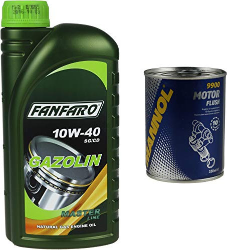 1L FANFARO Motoröl GAZOLIN 10W-40 API SG/CD Motorspülung Motor Flush
