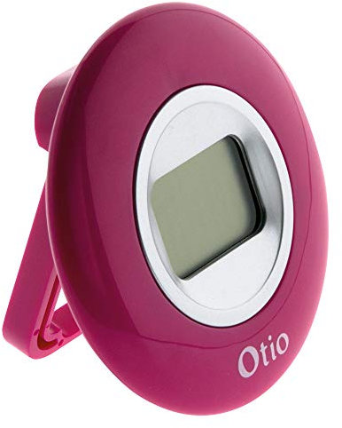 Thermomètre d'intérieur rose écran LCD - Otio