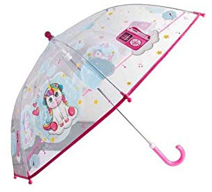 Kinder Regenschirm Einhorn mit Musiknoten