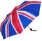 X-Brella Union Jack Folding Umbrella (One Size) (Red/White/Blue)