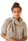 Apikuna® Baby Alpaka Schal mit Fransen für Damen & Herren – Herbst & Winter (180x30cm, Beige) – kuschelig warm und atmungsaktiv, 100% Baby Alpaka Wolle