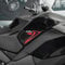 Resin Bike Adesivi Moto Compatibile con Kawasaki Ninja 1000 SX 2024 Rossa. Protezioni Laterali Serbatoio da Urti e Graffi. Adesivi Resinati con Effetto 3D Made in Italy