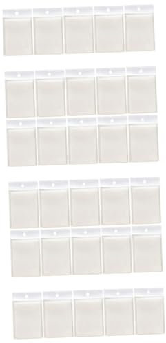 Tofficu 30 Stk transparente Notiz Notizblöcke sticky notes book merkzettel Mini-Aufkleber transparente Haftnotizen klare Nachrichtennotiz transparente Memo-Aufkleber transparentes Haustier