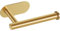 Gewtur Porte Papier Toilette, Support Papier Toilette Mural Acier Inoxydable Porte Rouleau Papier Toilette sans Perçage pour Salle de Bain et Cuisine, Doré