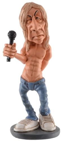VOGLER Joh. Vogler GmbH Comical Iggy by Warren Stratford, The Godfather of Punk aus Kunststein,handbemalt. 841-5900