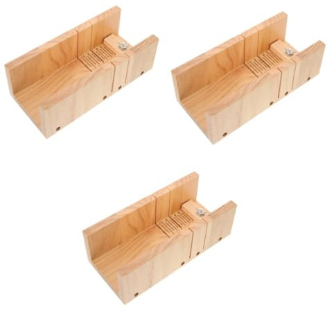 Operitacx 3stücke -seifenschneider Mit Doppel-slots Praktischer Seifenform Für Seifenherstellung Einfach Zu Bedienen Für Präzises Schneiden Von Seifen Kuchen