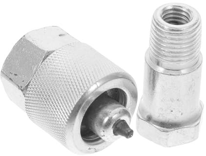 GLEAVI Jack Oil Pump Coupler Replacement Set for Car Includes Male Female Couplers Made of Steel