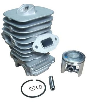 Eletttoy Kit pistone Cilindro CS350 for Pezzi di Ricambio for Motosega Echo CS-350T/TES CS-350WES CS-351 CS-350 39MM(Cylinder Set)