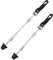 Desenda 1 Pair Bike Quick Releases Set Quick Release Skewers Bike Front Rear 145/175 mm Bicycle Wheel Skewer for Road Bike, MTB (Black)