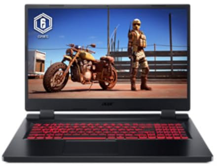 acer Nitro 5 17 AN517-55 Laptop (2022) Touch | 17.3 1920x1080 FHD | Core i5-12450H - Disco rigido SSD da 512 GB - 8 GB RAM - Nvidia GeForce RTX 3050 Ti | 8 core a 4,40 GHz - 4 GB GDDR6 Win 11 Home