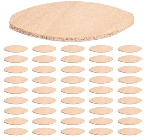 GREOHNMPAW 300Pcs No.20 Assorted Wood for Tenon Machine Woodworking Biscuit Jointer