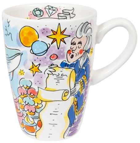 Blond Amsterdam XL-Becher Efteling Symbolica, 500ml | Keramik, Efteling Märchendesign, Für Tee & Kakao, Mikrowellengeeignet, Handwäsche empfohlen