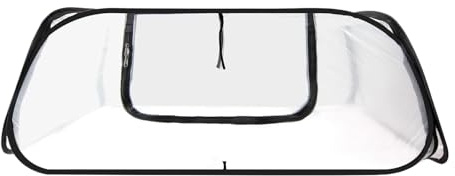 Gupcaqosjw Invernadero Portátil | Protector Portátil con Puerta - Cubierta de Invernadero para Cama de Jardín Elevada,para Verduras Frutas Plántulas Flores Interior Exterior