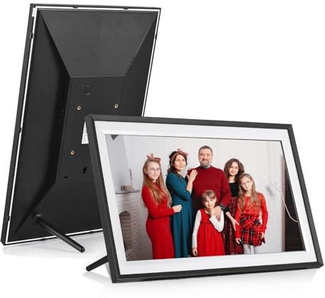 15,6 Zoll WiFi Digitaler Bilderrahmen Cloud 1920 * 1080 TFT Touchscreen 16GB Speicher Teilen Foto Über APP High-Definition-Bildschirm
