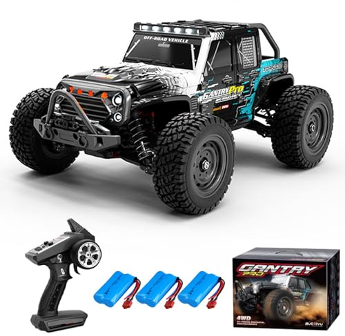 Teeggi 70km/h Ferngesteuertes Auto für Erwachsene, 1/16 Bürstenloser Motor RC Hohe Geschwindigkeit Offroad Drift Rennauto, 4WD Off Road Race Buggy