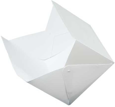 LIGHTAOTAO Faltbarer LED Fotografie Fotobox Kasten aus Eva mit 20cm Größe und Weißem Diffusor für Anfänger und Online Bereich Food und Bücher