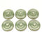 Le Parfait - Sachet de 6 couvercles Familia Wiss - 82mm, Orange