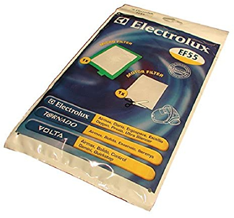 Maddocks 27-EL-71 - Set di filtri di ricambio originali per aspirapolvere Electrolux della serie EF55 Airmax/Excellio/Ergospace/Oxygen/Ultra Silencer