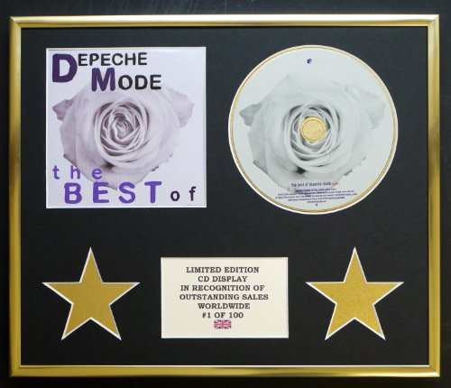 DEPECHE MODE/CD DISPLAY/LIMITED EDITION/COA/THE BEST OF