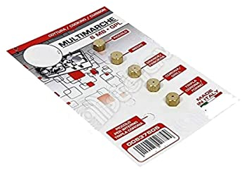 Juego de inyectores universales de butano de 6 mm de diámetro para cocina - Varias marcas6 mm. Para cocina de Divers Marques.