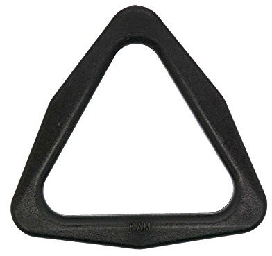 maDDma 10 Kunststoff Triangeln Dreiecke D-Ring Ringe für Gurtband, Variantenwahl