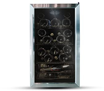 Datron Cantinetta Vino e Drink, 30 Bottiglie Borgognotte, Assistenza Italiana, Vetrina Refrigerata, Bassa Rumorosità, Consumi Energetici Ridotti.