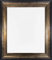 FRAMES BY POST Scandi Vintage Bilderrahmen A1, Kunststoffglas, Schwarz/Gold